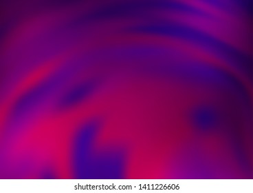 Light Purple vector blurred bright background. Modern geometrical abstract illustration with gradient. Brand new design for your business.