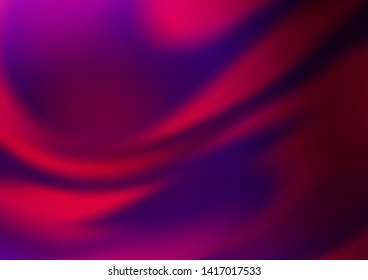 Light Purple vector blurred bright background. Modern geometrical abstract illustration with gradient. A completely new design for your business.