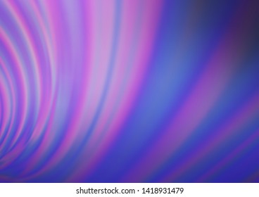 Light Purple vector blurred bright template. Glitter abstract illustration with an elegant design. The elegant pattern for brand book.