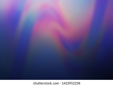 Light Purple vector blurred bright pattern. Colorful abstract illustration with gradient. The template can be used for your brand book.