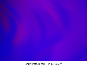 Light Purple vector blurred bright template. Glitter abstract illustration with an elegant design. The elegant pattern for brand book.