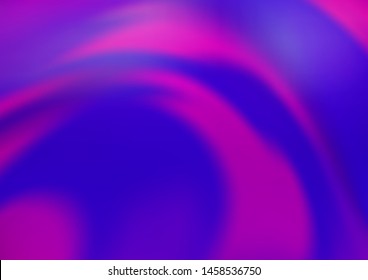Light Purple vector blurred bright background. A completely new color illustration in a bokeh style. Brand new design for your business.