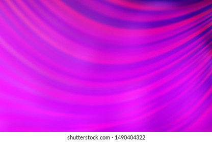 Light Purple vector blurred bright template. Shining colored illustration in smart style. Completely new design for your business.