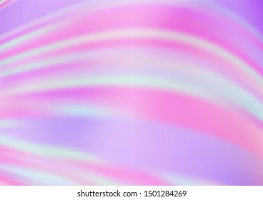 Light Purple vector blurred bright template. A completely new color illustration in a bokeh style. A completely new design for your business.