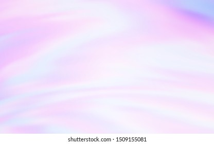 Light Purple vector blurred bright template. Abstract colorful illustration with gradient. New style design for your brand book.
