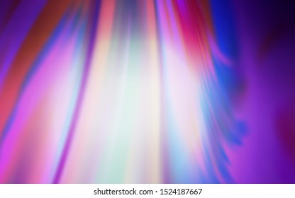Light Purple vector blurred bright template. Colorful abstract illustration with gradient. Smart design for your work.