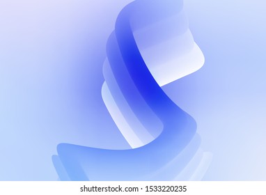 Light Purple vector blurred bright pattern. An elegant bright illustration with gradient. Background for a cell phone.