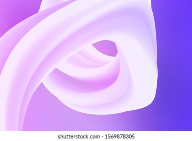 Light Purple vector blurred bright texture. Modern abstract illustration with gradient. Completely new design for your business.