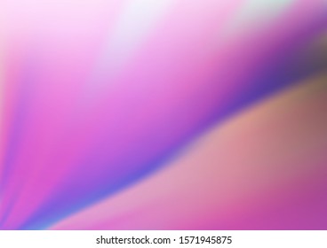 Light Purple vector blurred bright pattern. Creative illustration in halftone style with gradient. The background for your creative designs.