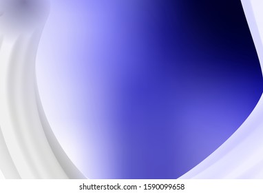 Light Purple vector blurred bright pattern. An elegant bright illustration with gradient. New style design for your brand book.