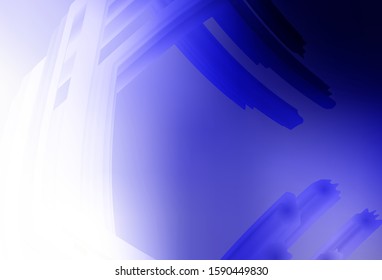 Light Purple vector blurred bright template. Colorful abstract illustration with gradient. New design for your business.