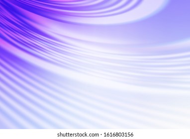 Light Purple vector blurred bright template. Glitter abstract illustration with gradient design. The best blurred design for your business.