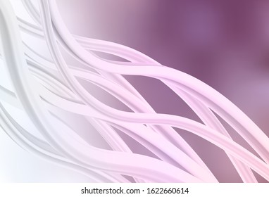 Light Purple vector blurred bright template. New colored illustration in blur style with gradient. New style for your business design.