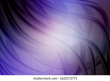 Light Purple vector blurred bright pattern. Colorful abstract illustration with gradient. New style design for your brand book.