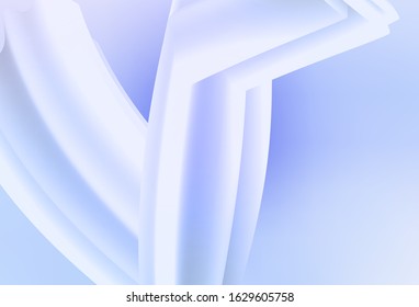 Light Purple vector blurred bright texture. New colored illustration in blur style with gradient. Background for a cell phone.