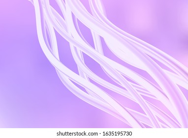 Light Purple vector blurred bright template. Colorful abstract illustration with gradient. New style design for your brand book.