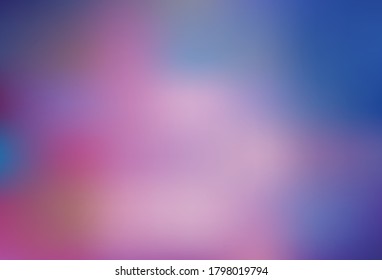 Light Purple vector blurred bright template. Colorful illustration in abstract style with gradient. Elegant background for a brand book.