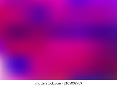 Light Purple vector blurred bright template. A vague abstract illustration with gradient. Template for cell phones.