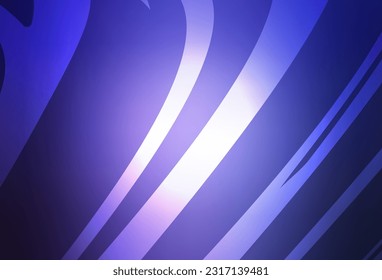 Light Purple vector blurred bright pattern. Glitter abstract illustration with gradient design. New style design for your brand book.