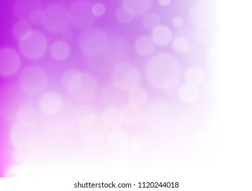Light Purple vector blurred and colored template. A completely new color illustration in a bokeh style. The template for backgrounds of cell phones.