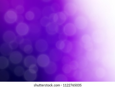 Light Purple vector blurred and colored background. Creative illustration in halftone style with gradient. The template can be used for your brand book.