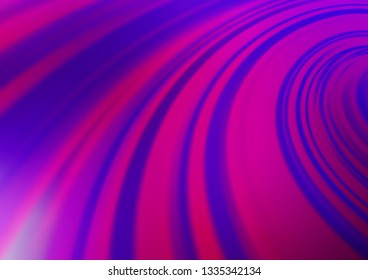 Light Purple vector blurred and colored background. Glitter abstract illustration with an elegant design. A completely new design for your business.