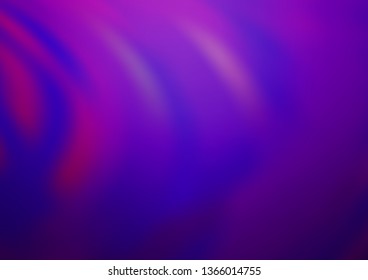 Light Purple vector blurred and colored background. A completely new color illustration in a bokeh style. A completely new design for your business.