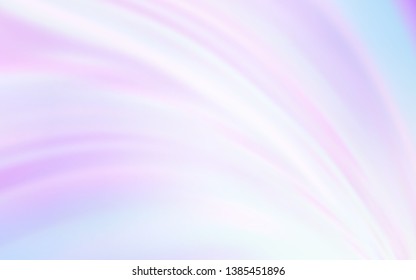 Light Purple vector blurred and colored pattern. Glitter abstract illustration with gradient design. The best blurred design for your business.