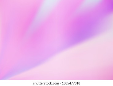 Light Purple vector blurred and colored background. Glitter abstract illustration with an elegant design. A completely new template for your design.