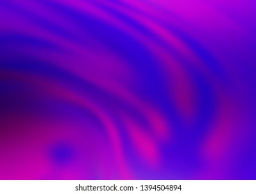 Light Purple vector blurred and colored background. A vague abstract illustration with gradient. A completely new template for your design.