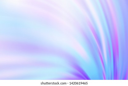 Light Purple vector blurred and colored pattern. An elegant bright illustration with gradient. New design for your business.