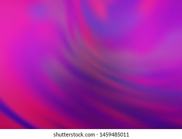 Light Purple vector blurred and colored template. A completely new color illustration in a bokeh style. The background for your creative designs.