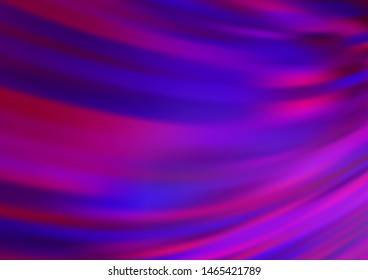 Light Purple vector blurred and colored template. Shining colorful illustration in a Brand new style. The background for your creative designs.