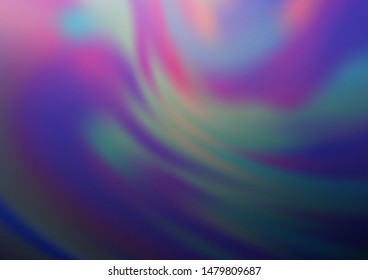 Light Purple vector blurred and colored background. A vague abstract illustration with gradient. The template can be used for your brand book.
