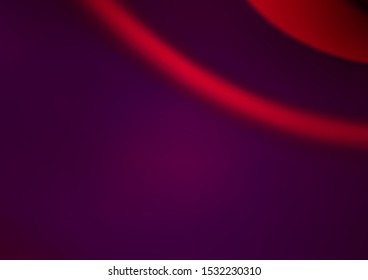 Light Purple vector blurred and colored template. Colorful abstract illustration with gradient. The template can be used for your brand book.