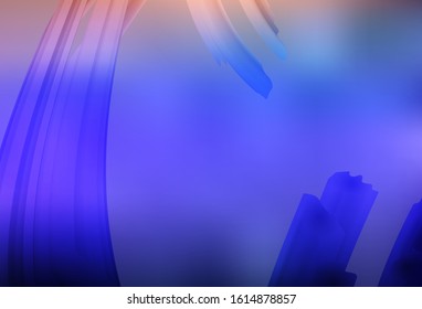 Light Purple vector blurred and colored pattern. Colorful illustration in abstract style with gradient. The best blurred design for your business.
