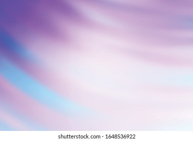 Light Purple vector blurred and colored pattern. Colorful illustration in abstract style with gradient. New style design for your brand book.