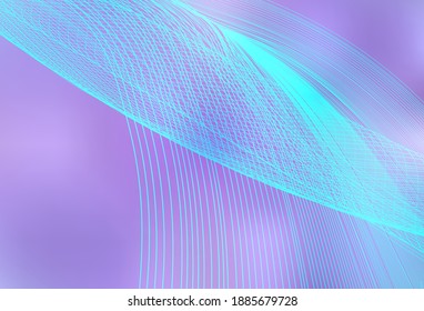 Light Purple vector blurred and colored pattern. A completely new colored illustration in blur style. New way of your design.