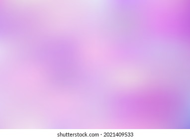 Light Purple vector blurred and colored template. Glitter abstract illustration with an elegant design. Brand new template for your design.