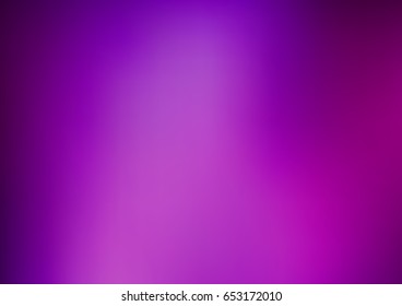 Light Purple vector blurred and colored background. Brand-new colored illustration in blurry style with gradient. The elegant pattern can be used as part of a brand book.