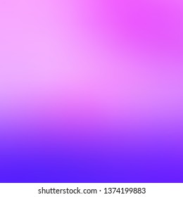 Light Purple vector blurred colorful texture. Colorful abstract illustration with gradient. Design for landing pages.