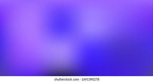 Light Purple vector blurred layout. Colorful abstract illustration with blur gradient. Wallpaper for your web apps.