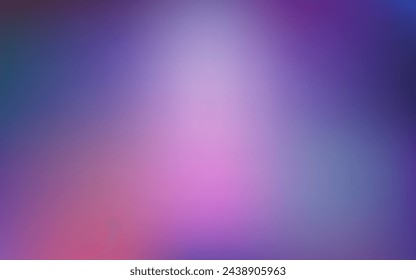 Diseño borroso de vector púrpura claro. Ilustración abstracta colorida con degradado borroso. Muestra para sus diseños.