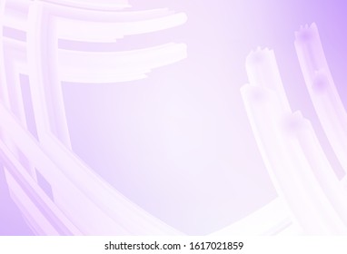 Light Purple vector blurred pattern. Glitter abstract illustration with gradient design. Smart design for your work.