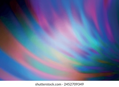 Light Purple vector blurred pattern. Glitter abstract illustration with gradient design. New style for your business design.