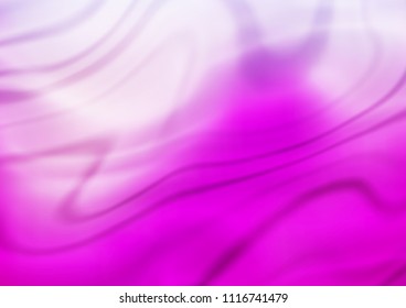 Light Purple vector blurred shine abstract template. A completely new color illustration in a vague style. The elegant pattern can be used as part of a brand book.
