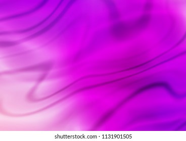 Light Purple vector blurred shine abstract template. Modern geometrical abstract illustration with gradient. The best blurred design for your business.