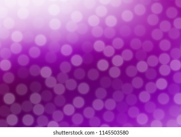Light Purple vector blurred shine abstract template. Colorful abstract illustration with gradient. Brand new design for your business.
