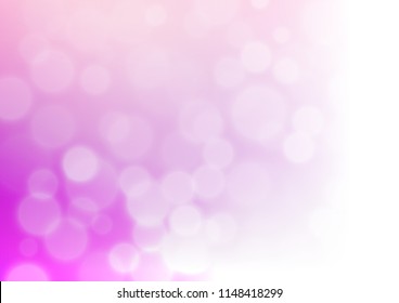 Light Purple vector blurred shine abstract template. Shining colorful illustration in a Brand new style. The template can be used for your brand book.