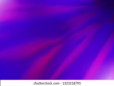 Light Purple vector blurred shine abstract background. Colorful abstract illustration with gradient. The template for backgrounds of cell phones.